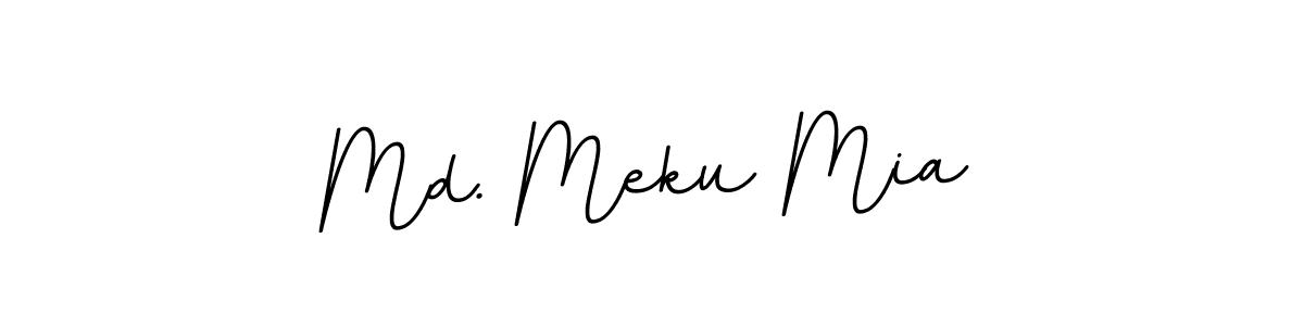 You should practise on your own different ways (BallpointsItalic-DORy9) to write your name (Md. Meku Mia) in signature. don't let someone else do it for you. Md. Meku Mia signature style 11 images and pictures png