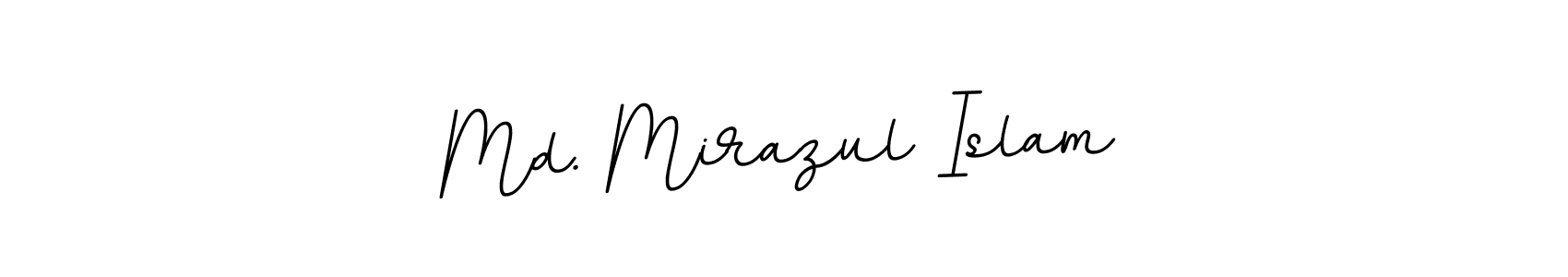 Use a signature maker to create a handwritten signature online. With this signature software, you can design (BallpointsItalic-DORy9) your own signature for name Md. Mirazul Islam. Md. Mirazul Islam signature style 11 images and pictures png