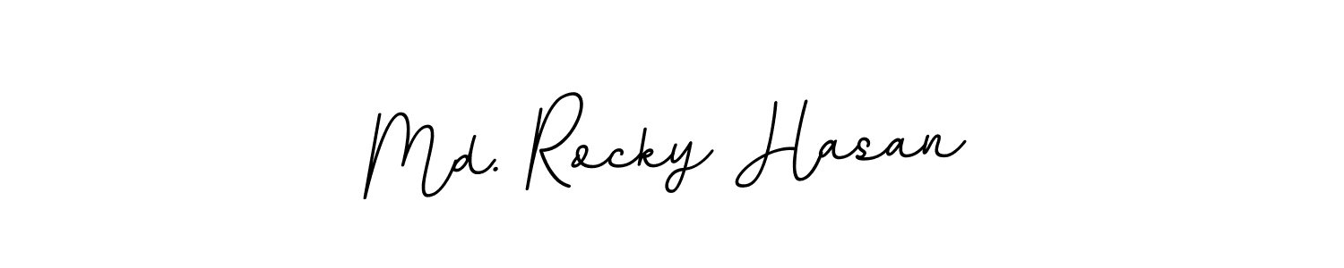 Also we have Md. Rocky Hasan name is the best signature style. Create professional handwritten signature collection using BallpointsItalic-DORy9 autograph style. Md. Rocky Hasan signature style 11 images and pictures png