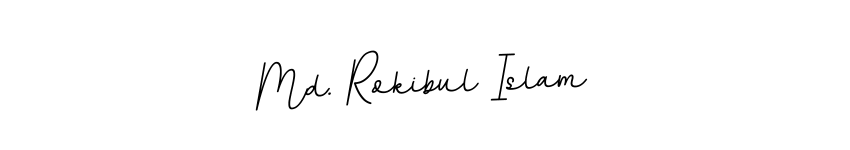 Make a beautiful signature design for name Md. Rokibul Islam. With this signature (BallpointsItalic-DORy9) style, you can create a handwritten signature for free. Md. Rokibul Islam signature style 11 images and pictures png