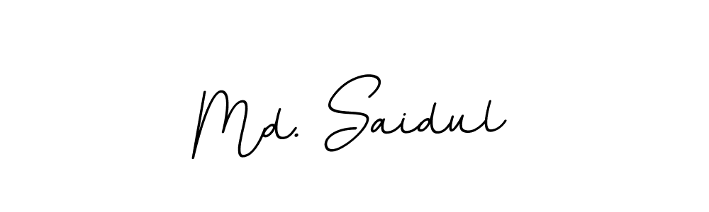 How to make Md. Saidul signature? BallpointsItalic-DORy9 is a professional autograph style. Create handwritten signature for Md. Saidul name. Md. Saidul signature style 11 images and pictures png