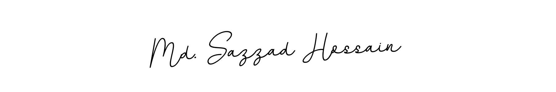 Make a beautiful signature design for name Md. Sazzad Hossain. With this signature (BallpointsItalic-DORy9) style, you can create a handwritten signature for free. Md. Sazzad Hossain signature style 11 images and pictures png