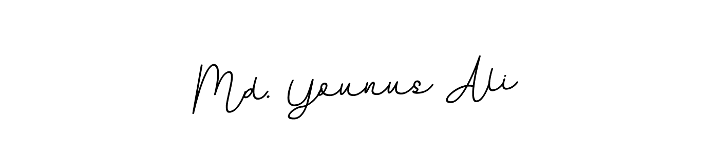 if you are searching for the best signature style for your name Md. Younus Ali. so please give up your signature search. here we have designed multiple signature styles  using BallpointsItalic-DORy9. Md. Younus Ali signature style 11 images and pictures png