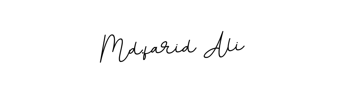 Also we have Md.farid Ali name is the best signature style. Create professional handwritten signature collection using BallpointsItalic-DORy9 autograph style. Md.farid Ali signature style 11 images and pictures png