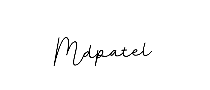 You should practise on your own different ways (BallpointsItalic-DORy9) to write your name (Mdpatel) in signature. don't let someone else do it for you. Mdpatel signature style 11 images and pictures png