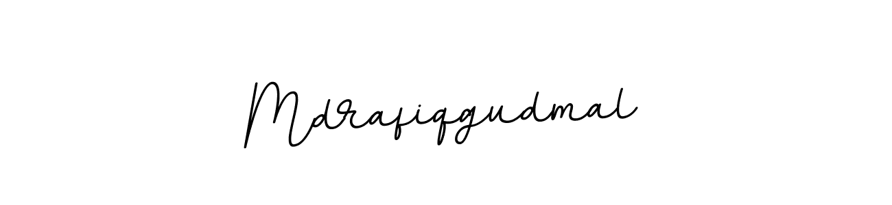 Design your own signature with our free online signature maker. With this signature software, you can create a handwritten (BallpointsItalic-DORy9) signature for name Mdrafiqgudmal. Mdrafiqgudmal signature style 11 images and pictures png