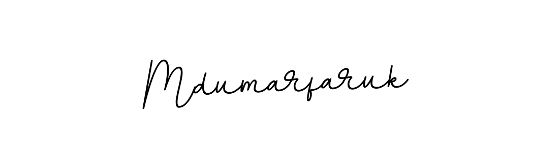 Create a beautiful signature design for name Mdumarfaruk. With this signature (BallpointsItalic-DORy9) fonts, you can make a handwritten signature for free. Mdumarfaruk signature style 11 images and pictures png