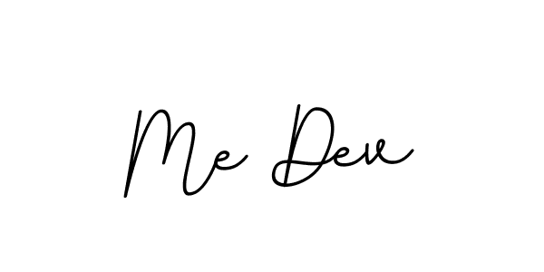 Me Dev stylish signature style. Best Handwritten Sign (BallpointsItalic-DORy9) for my name. Handwritten Signature Collection Ideas for my name Me Dev. Me Dev signature style 11 images and pictures png