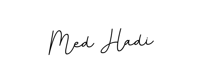 Also You can easily find your signature by using the search form. We will create Med Hadi name handwritten signature images for you free of cost using BallpointsItalic-DORy9 sign style. Med Hadi signature style 11 images and pictures png