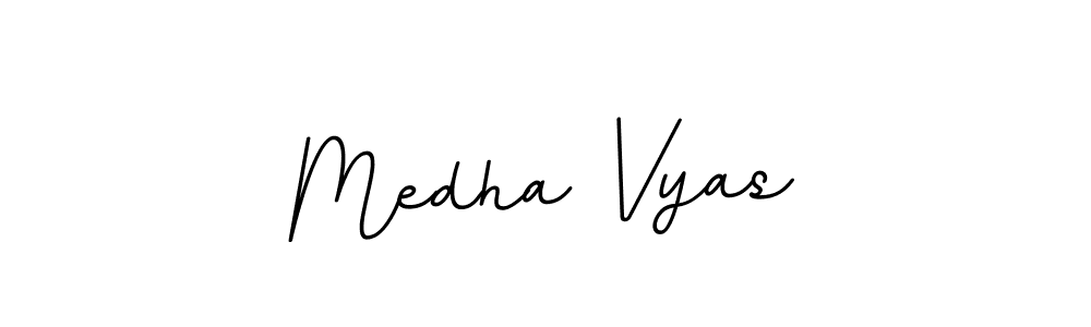 It looks lik you need a new signature style for name Medha Vyas. Design unique handwritten (BallpointsItalic-DORy9) signature with our free signature maker in just a few clicks. Medha Vyas signature style 11 images and pictures png