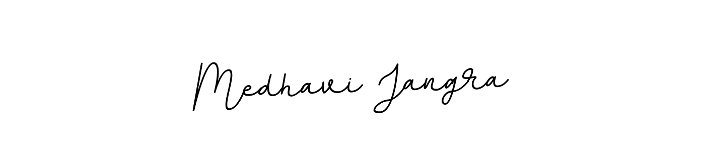 How to make Medhavi Jangra signature? BallpointsItalic-DORy9 is a professional autograph style. Create handwritten signature for Medhavi Jangra name. Medhavi Jangra signature style 11 images and pictures png