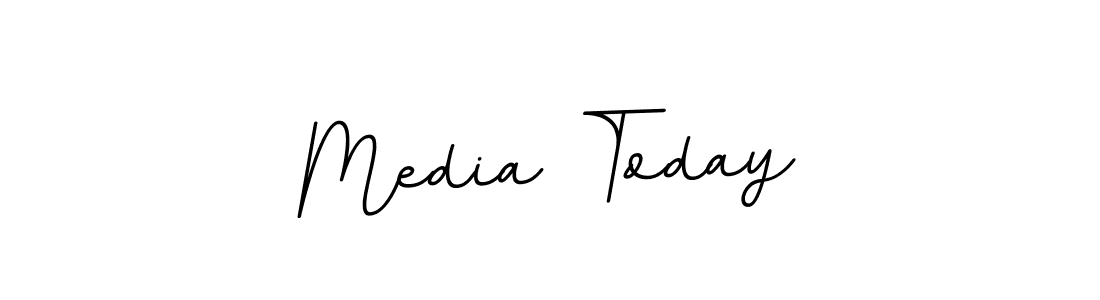 Also You can easily find your signature by using the search form. We will create Media Today name handwritten signature images for you free of cost using BallpointsItalic-DORy9 sign style. Media Today signature style 11 images and pictures png