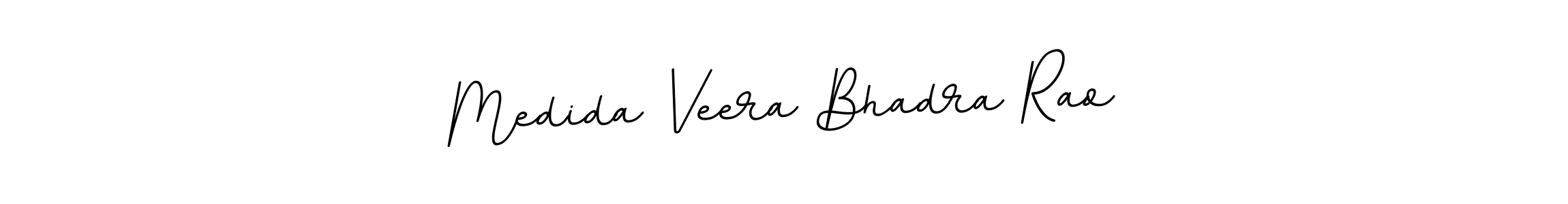 This is the best signature style for the Medida Veera Bhadra Rao name. Also you like these signature font (BallpointsItalic-DORy9). Mix name signature. Medida Veera Bhadra Rao signature style 11 images and pictures png