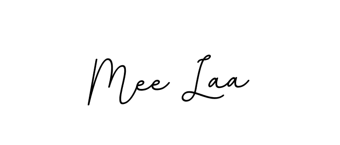 Design your own signature with our free online signature maker. With this signature software, you can create a handwritten (BallpointsItalic-DORy9) signature for name Mee Laa. Mee Laa signature style 11 images and pictures png