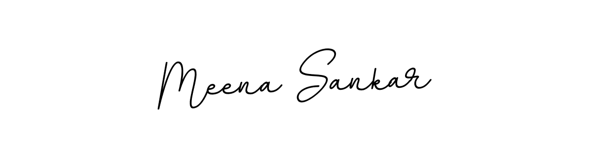 if you are searching for the best signature style for your name Meena Sankar. so please give up your signature search. here we have designed multiple signature styles  using BallpointsItalic-DORy9. Meena Sankar signature style 11 images and pictures png