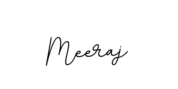 The best way (BallpointsItalic-DORy9) to make a short signature is to pick only two or three words in your name. The name Meeraj include a total of six letters. For converting this name. Meeraj signature style 11 images and pictures png