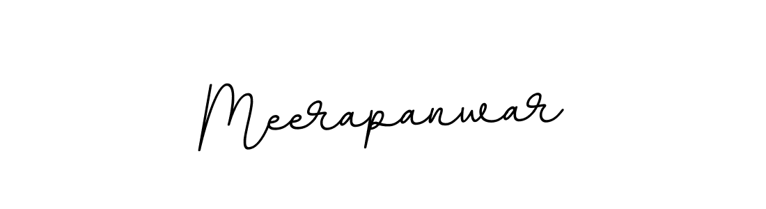 Create a beautiful signature design for name Meerapanwar. With this signature (BallpointsItalic-DORy9) fonts, you can make a handwritten signature for free. Meerapanwar signature style 11 images and pictures png