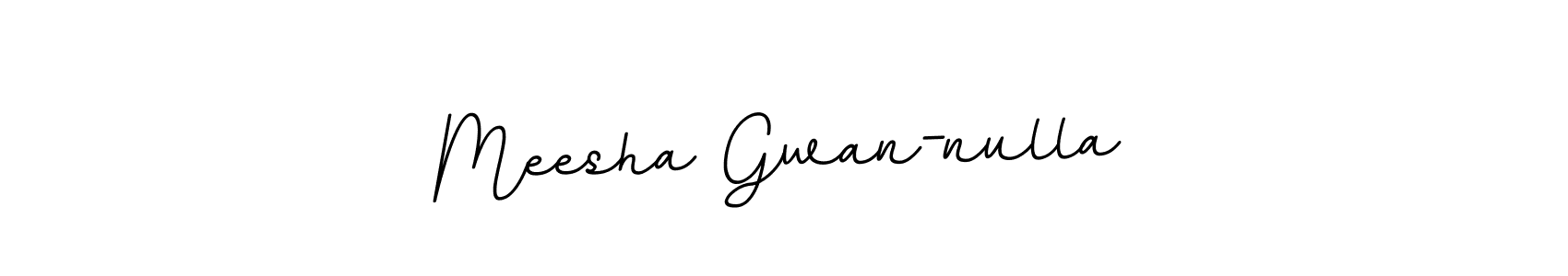 BallpointsItalic-DORy9 is a professional signature style that is perfect for those who want to add a touch of class to their signature. It is also a great choice for those who want to make their signature more unique. Get Meesha Gwan-nulla name to fancy signature for free. Meesha Gwan-nulla signature style 11 images and pictures png