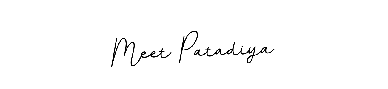 BallpointsItalic-DORy9 is a professional signature style that is perfect for those who want to add a touch of class to their signature. It is also a great choice for those who want to make their signature more unique. Get Meet Patadiya name to fancy signature for free. Meet Patadiya signature style 11 images and pictures png