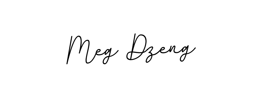 Also You can easily find your signature by using the search form. We will create Meg Dzeng name handwritten signature images for you free of cost using BallpointsItalic-DORy9 sign style. Meg Dzeng signature style 11 images and pictures png