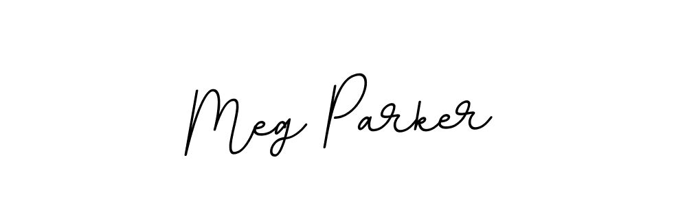 Use a signature maker to create a handwritten signature online. With this signature software, you can design (BallpointsItalic-DORy9) your own signature for name Meg Parker. Meg Parker signature style 11 images and pictures png