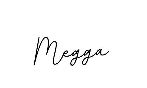 Create a beautiful signature design for name Megga. With this signature (BallpointsItalic-DORy9) fonts, you can make a handwritten signature for free. Megga signature style 11 images and pictures png