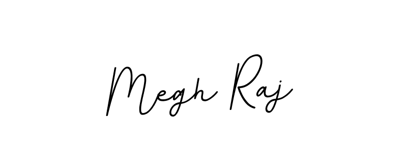 How to make Megh Raj name signature. Use BallpointsItalic-DORy9 style for creating short signs online. This is the latest handwritten sign. Megh Raj signature style 11 images and pictures png