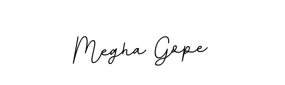 The best way (BallpointsItalic-DORy9) to make a short signature is to pick only two or three words in your name. The name Megha Gope include a total of six letters. For converting this name. Megha Gope signature style 11 images and pictures png