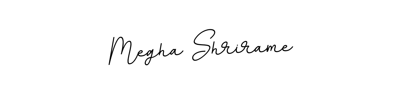 Create a beautiful signature design for name Megha Shrirame. With this signature (BallpointsItalic-DORy9) fonts, you can make a handwritten signature for free. Megha Shrirame signature style 11 images and pictures png