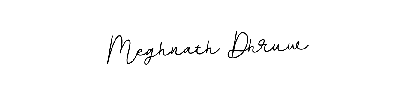 How to make Meghnath Dhruw signature? BallpointsItalic-DORy9 is a professional autograph style. Create handwritten signature for Meghnath Dhruw name. Meghnath Dhruw signature style 11 images and pictures png