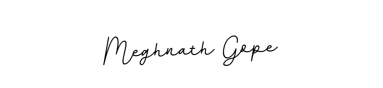 Create a beautiful signature design for name Meghnath Gope. With this signature (BallpointsItalic-DORy9) fonts, you can make a handwritten signature for free. Meghnath Gope signature style 11 images and pictures png
