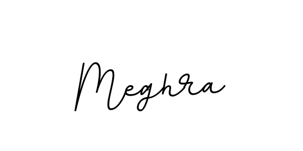 How to make Meghra name signature. Use BallpointsItalic-DORy9 style for creating short signs online. This is the latest handwritten sign. Meghra signature style 11 images and pictures png