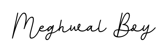 A stylish, flowing autograph style designed for name Meghwal Boy using BallpointsItalic-DORy9 typography. Perfect for digital creative projects. Meghwal Boy signature style 11 images and pictures png