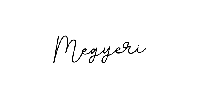 Design your own signature with our free online signature maker. With this signature software, you can create a handwritten (BallpointsItalic-DORy9) signature for name Megyeri. Megyeri signature style 11 images and pictures png