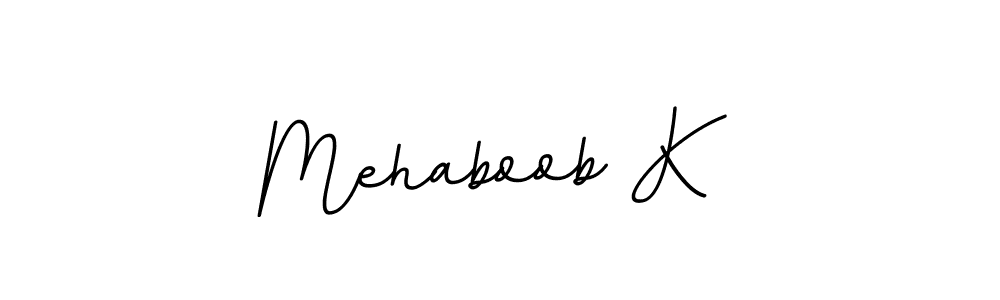 Mehaboob K stylish signature style. Best Handwritten Sign (BallpointsItalic-DORy9) for my name. Handwritten Signature Collection Ideas for my name Mehaboob K. Mehaboob K signature style 11 images and pictures png