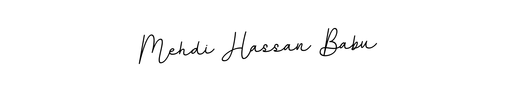 Also we have Mehdi Hassan Babu name is the best signature style. Create professional handwritten signature collection using BallpointsItalic-DORy9 autograph style. Mehdi Hassan Babu signature style 11 images and pictures png