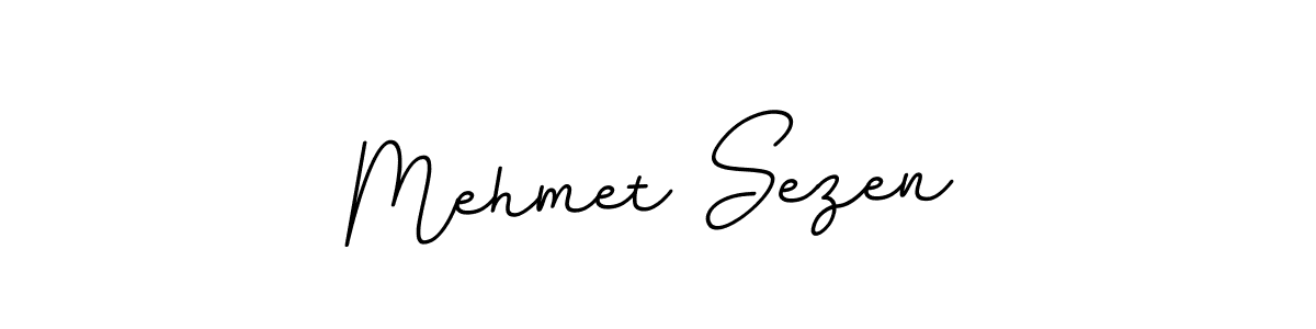 Make a beautiful signature design for name Mehmet Sezen. With this signature (BallpointsItalic-DORy9) style, you can create a handwritten signature for free. Mehmet Sezen signature style 11 images and pictures png