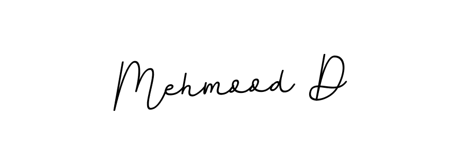 Create a beautiful signature design for name Mehmood D. With this signature (BallpointsItalic-DORy9) fonts, you can make a handwritten signature for free. Mehmood D signature style 11 images and pictures png