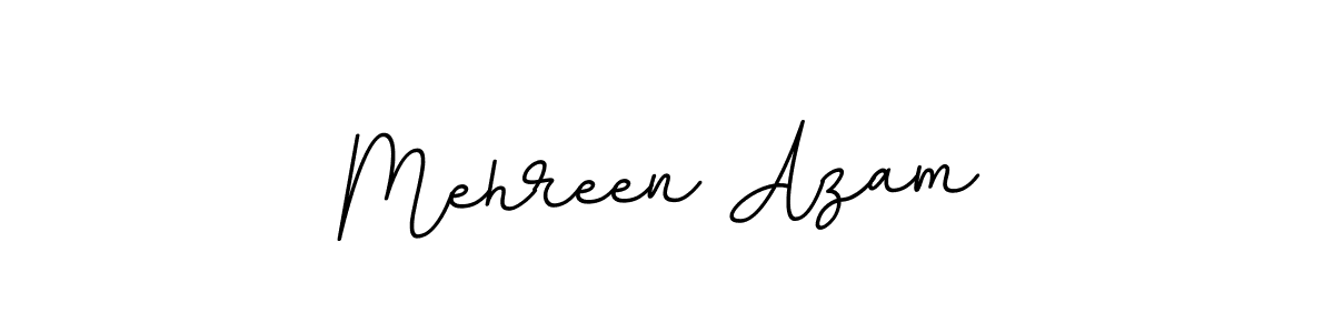 Use a signature maker to create a handwritten signature online. With this signature software, you can design (BallpointsItalic-DORy9) your own signature for name Mehreen Azam. Mehreen Azam signature style 11 images and pictures png