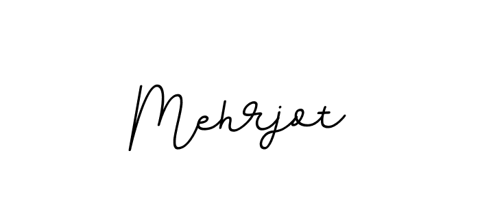 Make a beautiful signature design for name Mehrjot. With this signature (BallpointsItalic-DORy9) style, you can create a handwritten signature for free. Mehrjot signature style 11 images and pictures png