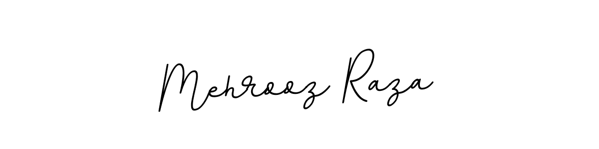 Use a signature maker to create a handwritten signature online. With this signature software, you can design (BallpointsItalic-DORy9) your own signature for name Mehrooz Raza. Mehrooz Raza signature style 11 images and pictures png