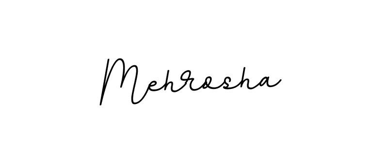 Mehrosha stylish signature style. Best Handwritten Sign (BallpointsItalic-DORy9) for my name. Handwritten Signature Collection Ideas for my name Mehrosha. Mehrosha signature style 11 images and pictures png