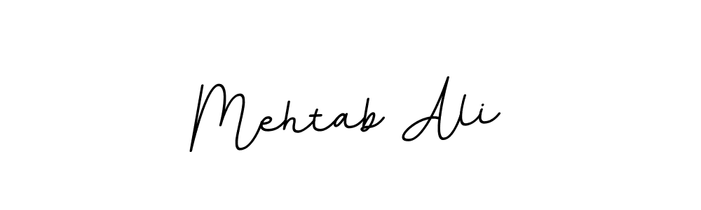 How to make Mehtab Ali name signature. Use BallpointsItalic-DORy9 style for creating short signs online. This is the latest handwritten sign. Mehtab Ali signature style 11 images and pictures png