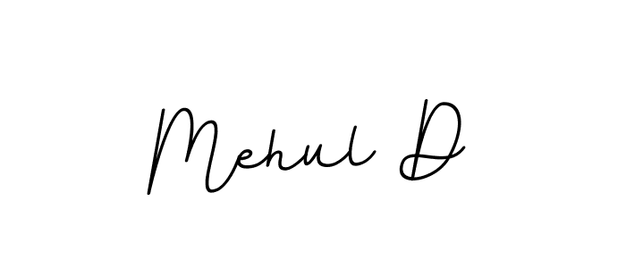 Mehul D stylish signature style. Best Handwritten Sign (BallpointsItalic-DORy9) for my name. Handwritten Signature Collection Ideas for my name Mehul D. Mehul D signature style 11 images and pictures png