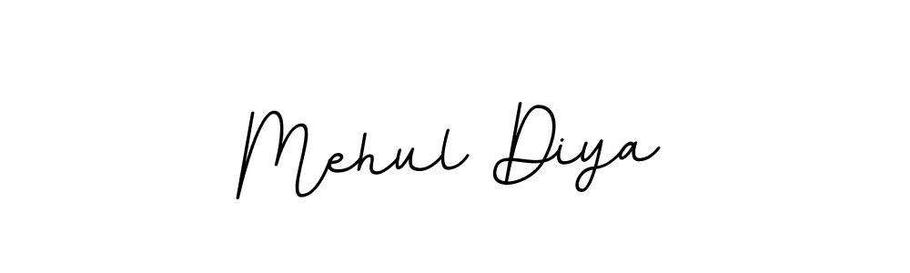Mehul Diya stylish signature style. Best Handwritten Sign (BallpointsItalic-DORy9) for my name. Handwritten Signature Collection Ideas for my name Mehul Diya. Mehul Diya signature style 11 images and pictures png