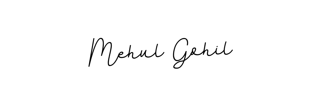 The best way (BallpointsItalic-DORy9) to make a short signature is to pick only two or three words in your name. The name Mehul Gohil include a total of six letters. For converting this name. Mehul Gohil signature style 11 images and pictures png