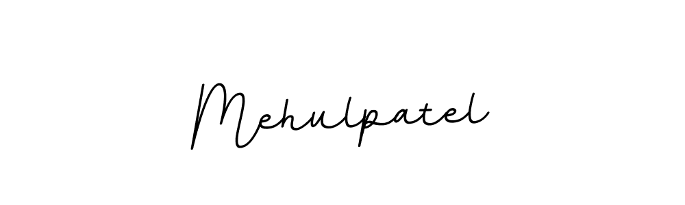 Use a signature maker to create a handwritten signature online. With this signature software, you can design (BallpointsItalic-DORy9) your own signature for name Mehulpatel. Mehulpatel signature style 11 images and pictures png