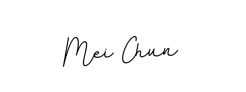 It looks lik you need a new signature style for name Mei Chun. Design unique handwritten (BallpointsItalic-DORy9) signature with our free signature maker in just a few clicks. Mei Chun signature style 11 images and pictures png