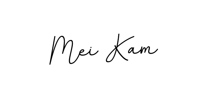 The best way (BallpointsItalic-DORy9) to make a short signature is to pick only two or three words in your name. The name Mei Kam include a total of six letters. For converting this name. Mei Kam signature style 11 images and pictures png