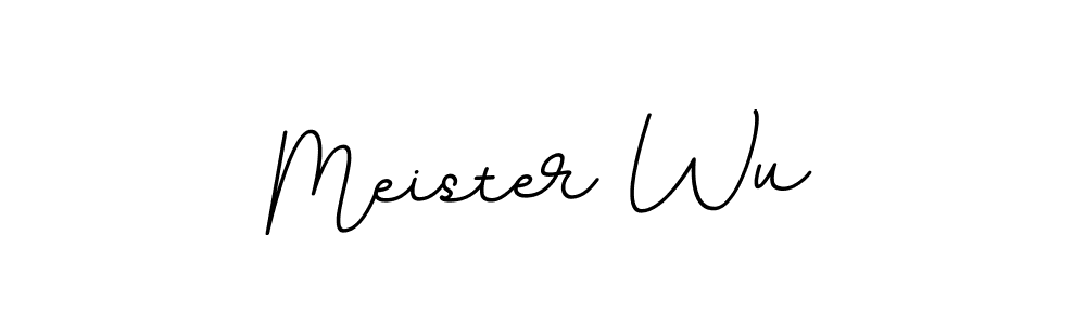Also You can easily find your signature by using the search form. We will create Meister Wu name handwritten signature images for you free of cost using BallpointsItalic-DORy9 sign style. Meister Wu signature style 11 images and pictures png